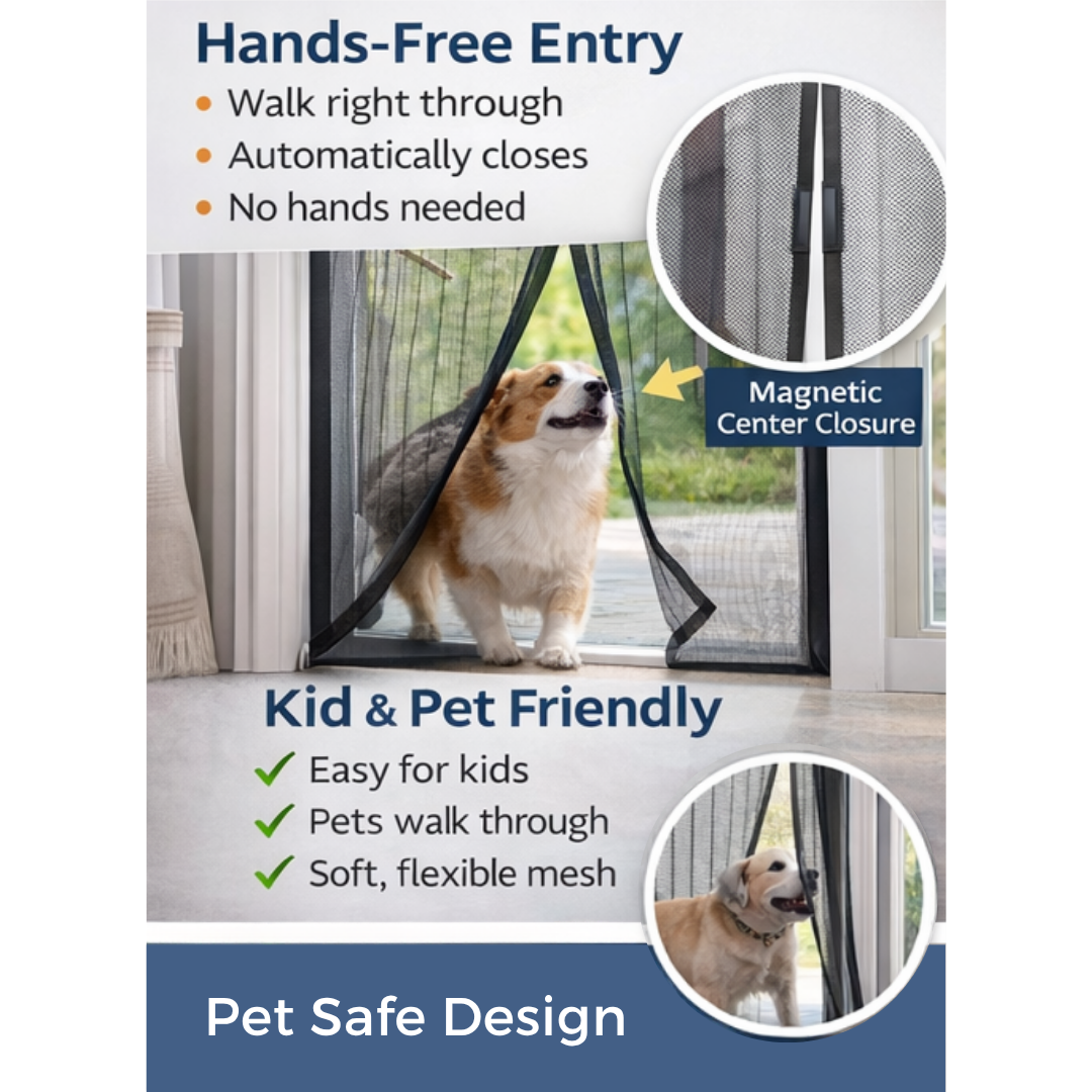 MagnaMesh Screen Door
